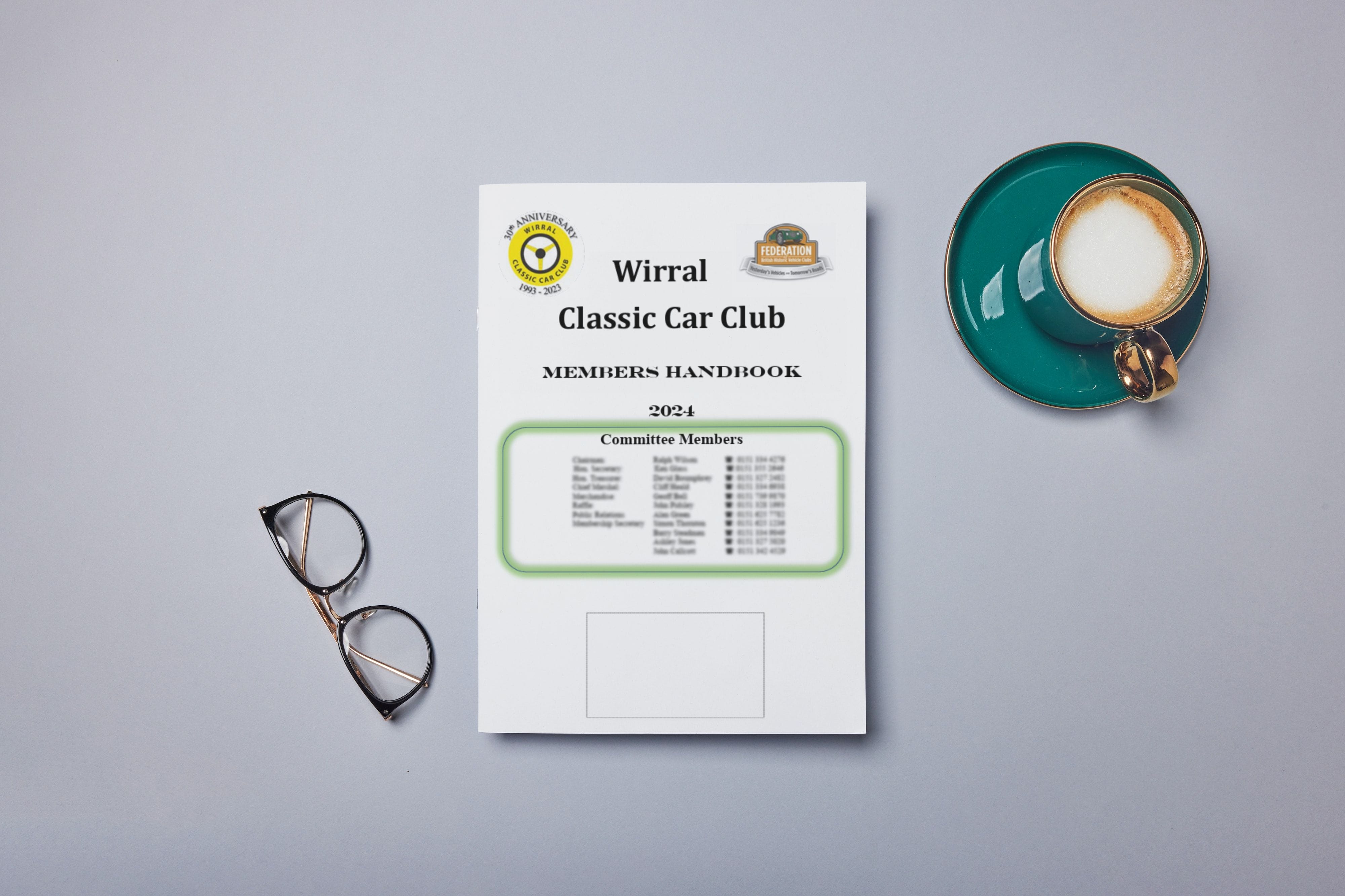 case study on Wirral classic car club booklet printing